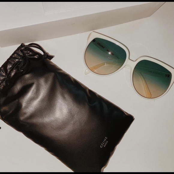 NWT CÉLINE Ivory Sunglasses - Picture 1 of 8